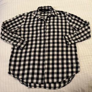 Madewell checkered Shirt, Size M